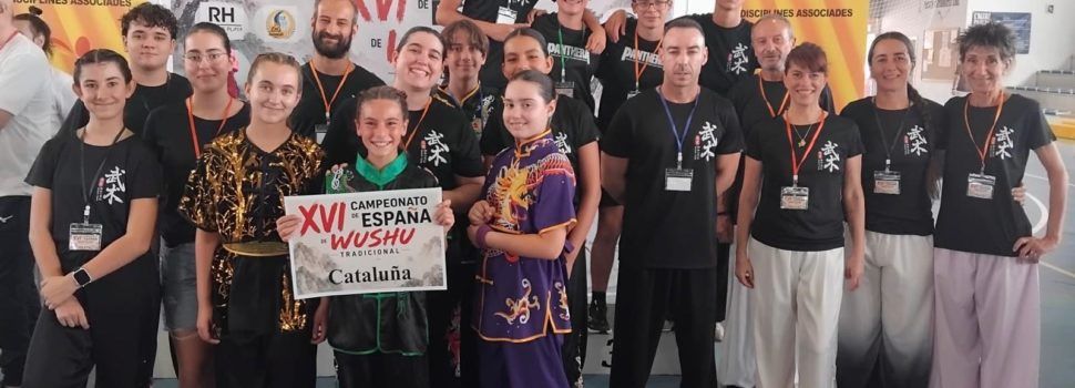 Alcanar representa Cataluña en el XVI Campeonato de España de Wushu Tradicional
