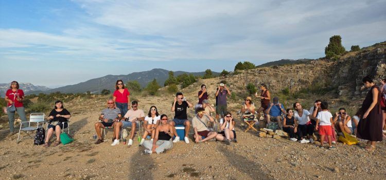 L’eclipsi total, al terme de Vallibona