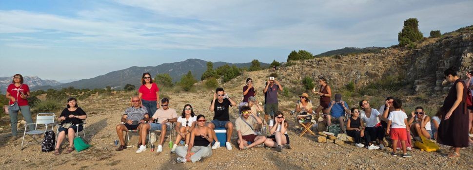 L’eclipsi total, al terme de Vallibona