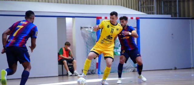 El Servigroup Peñíscola cae ante el Barça en su tercer amistoso de pretemporada (4-1)