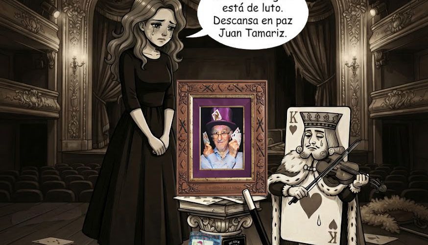 Recuerdo póstumo de Juan Tamariz por la maga Patry Funny