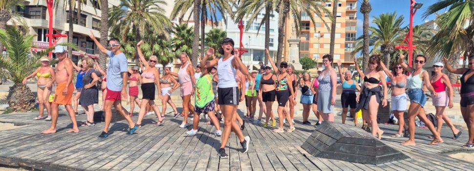 Aquagim des del Fortí de Vinaròs amb Eva Miralles