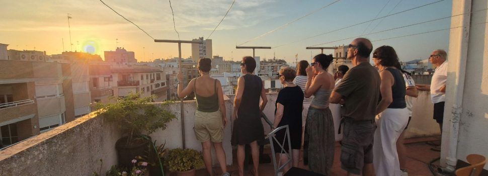 L’eclipsi solar regala un “espectacle” inoblidable a Vinaròs i es desenvolupa amb total èxit