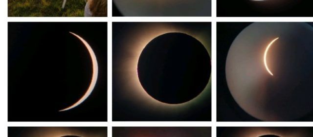 L’eclipsi solar, vist des de Benicarló amb el telescopi de Daniel Verde