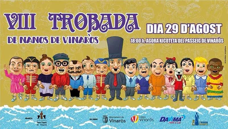 Vinaròs acull demà dissabte la VIII Trobada de Nanos amb la participació de nou colles