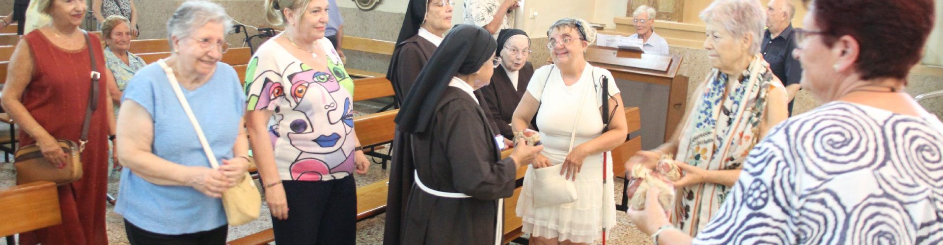 Las clarisas de Vinaròs celebraron la festividad de Santa Clara de Asís