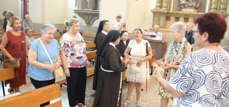 Las clarisas de Vinaròs celebraron la festividad de Santa Clara de Asís
