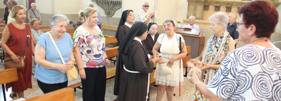 Las clarisas de Vinaròs celebraron la festividad de Santa Clara de Asís
