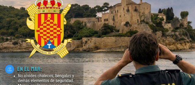 Dispositivo especial de la Guardia Civil en Tarragona para garantizar la seguridad con motivo del eclipse solar total