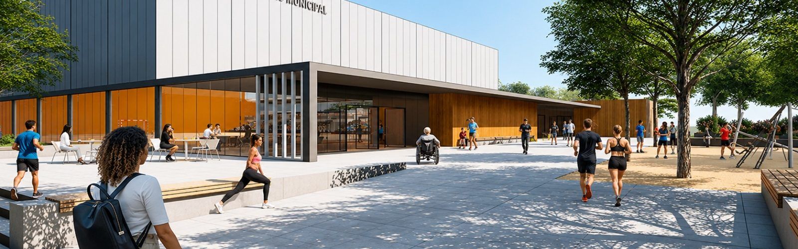 Les obres del nou pavelló poliesportiu a l’Avinguda Leopoldo Querol van a bon ritme