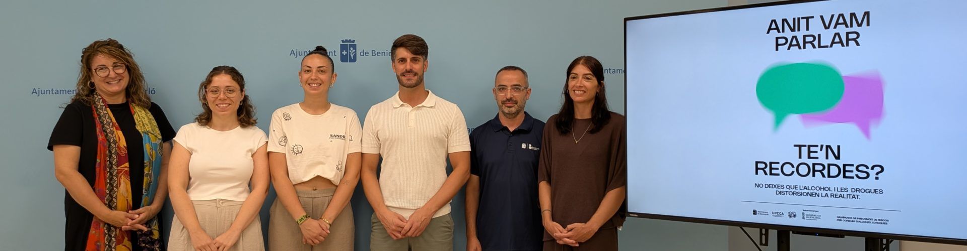 Benicarló reforça la prevenció sobre els riscos del consum d’alcohol i les violències sexuals