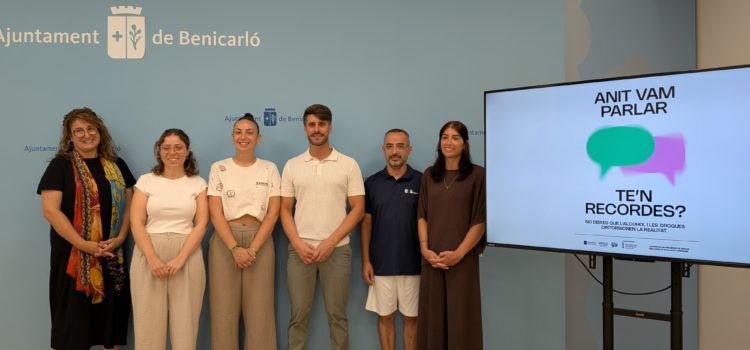 Benicarló reforça la prevenció sobre els riscos del consum d’alcohol i les violències sexuals