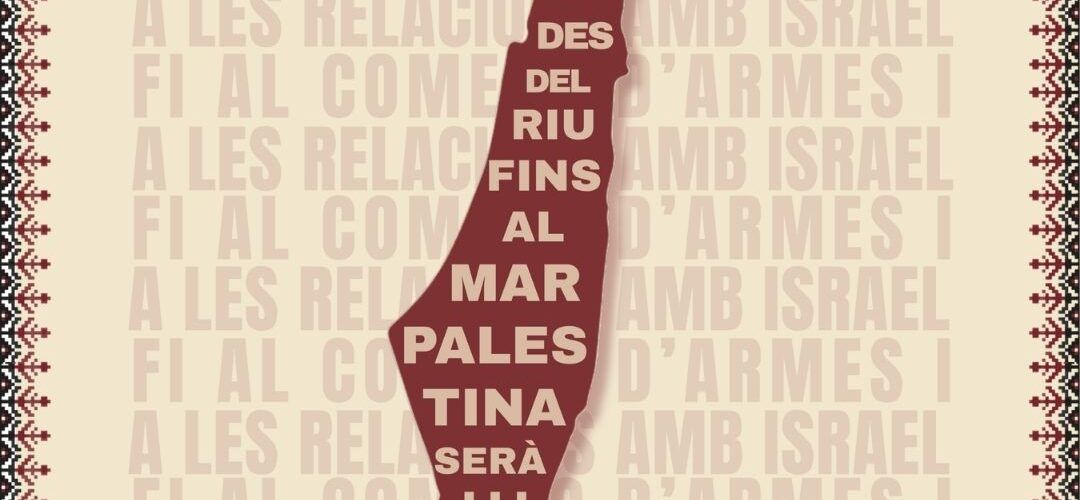 El Grup de Suport a Palestina convoca una altra concentració per al 2 d’octubre