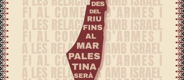 El Grup de Suport a Palestina convoca una altra concentració per al 2 d’octubre