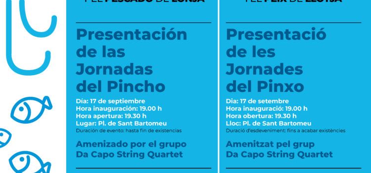 Benicarló dona el tret de sortida a la Festa del Polp amb la presentació del Pinxo