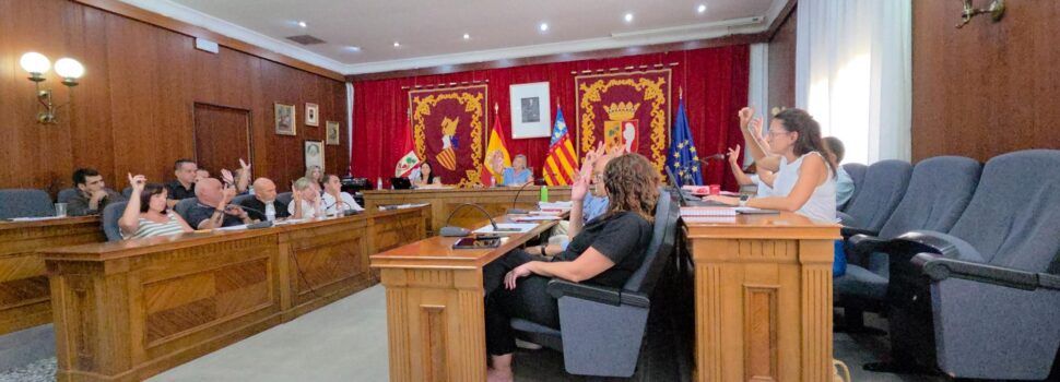 Només cinc punts en l’ordre del dia del ple de setembre