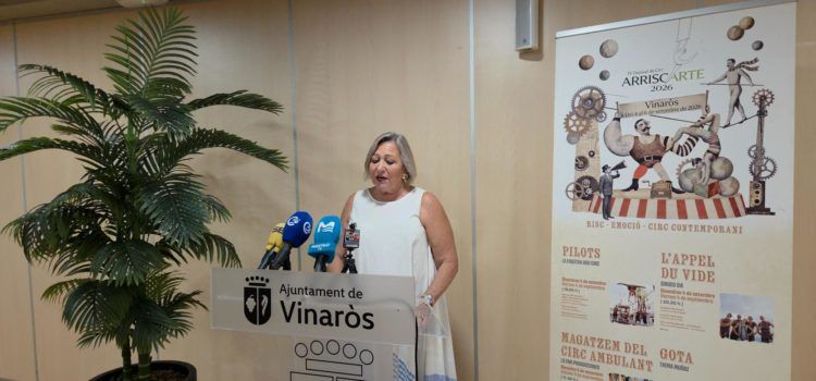 Presentació del festival de circ ArriscArte, amb 5 espectacles del 4 al 6 de setembre