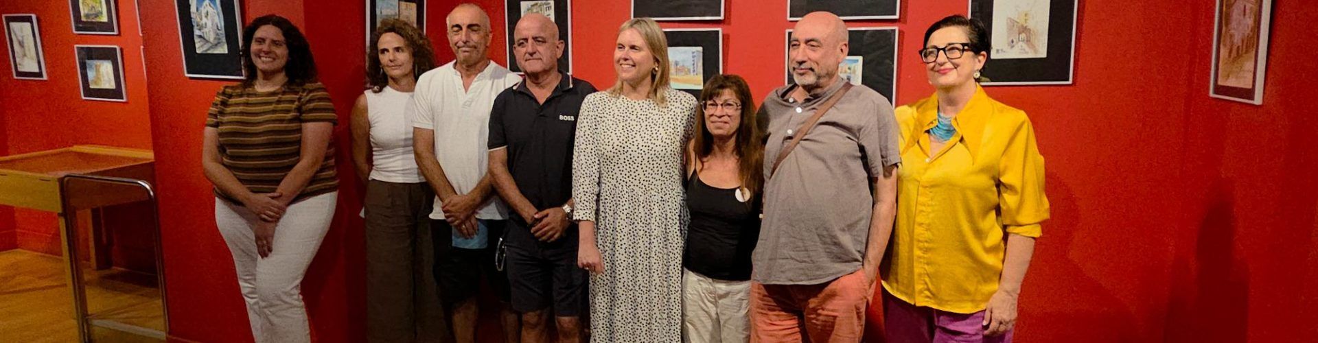 Inauguració de l’exposició “10 anys dibuixant” del Grup Urban Sketchers Maestrat