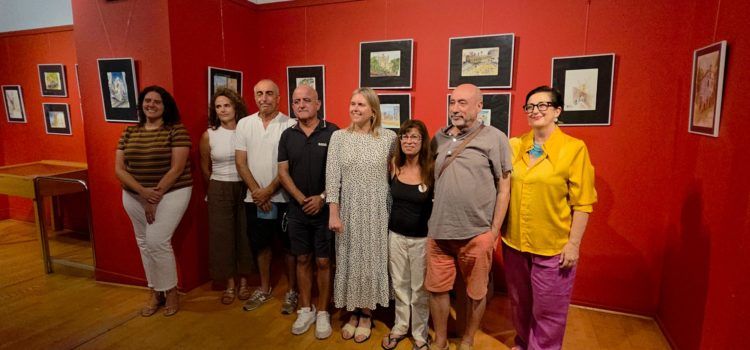 Inauguració de l’exposició “10 anys dibuixant” del Grup Urban Sketchers Maestrat