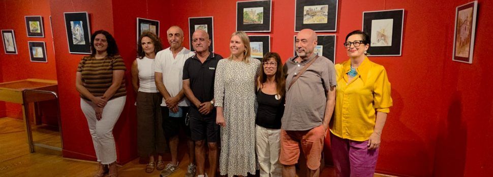 Inauguració de l’exposició “10 anys dibuixant” del Grup Urban Sketchers Maestrat