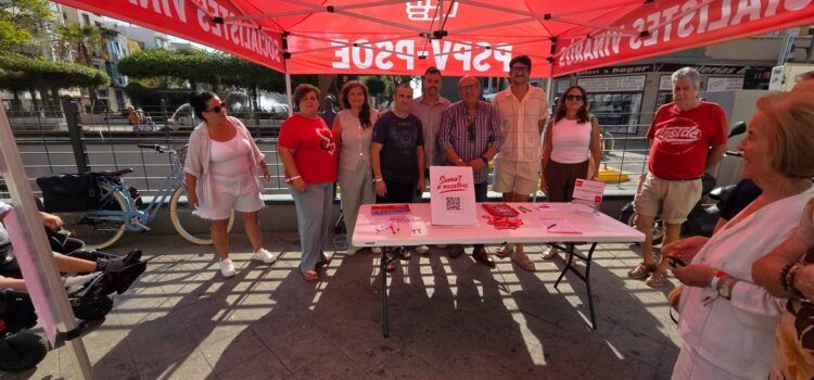 El PSPV-PSOE de Vinaròs celebra la Carta Pobla amb polseres commemoratives