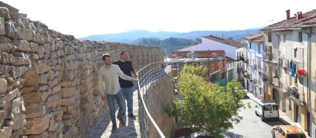 L’Ajuntament de Morella rehabilita el passeig de Ronda entre les torres de Sant Miquel i la Torre Redona