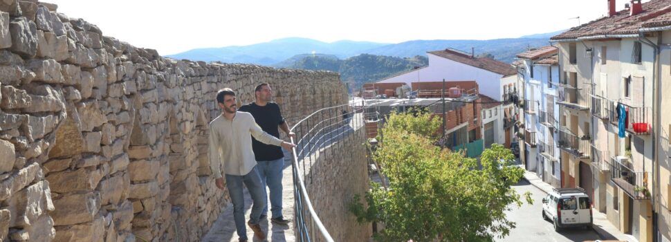 L’Ajuntament de Morella rehabilita el passeig de Ronda entre les torres de Sant Miquel i la Torre Redona