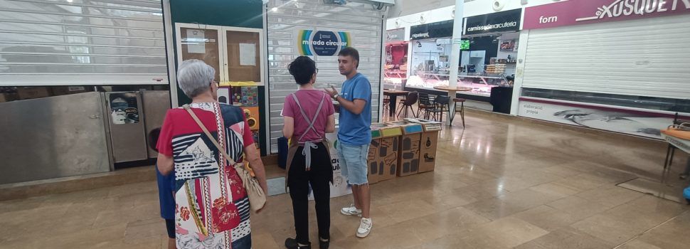 Vinaròs impulsa la sensibilización sobre el ciclo de los residuos con nuevas actividades en los mercados