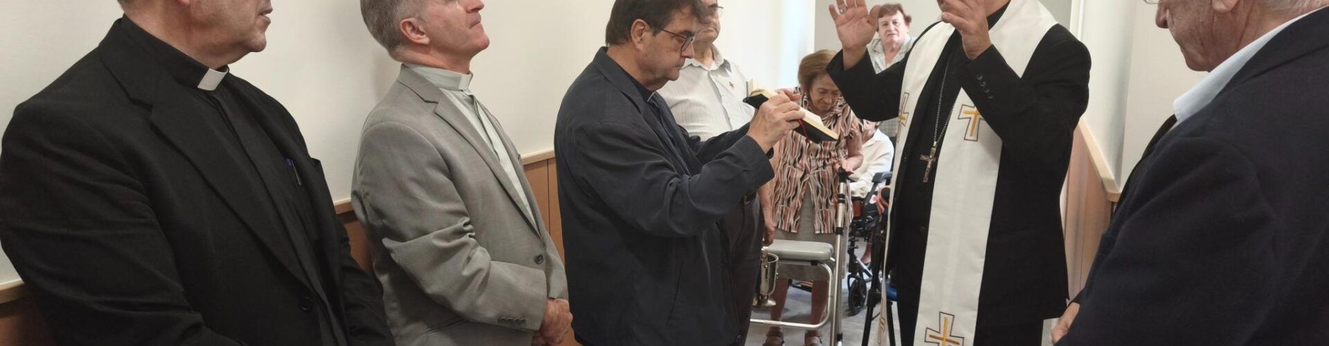 La Residència Sant Miquel celebra el dia del seu patró amb la reforma de la primera planta ja acabada
