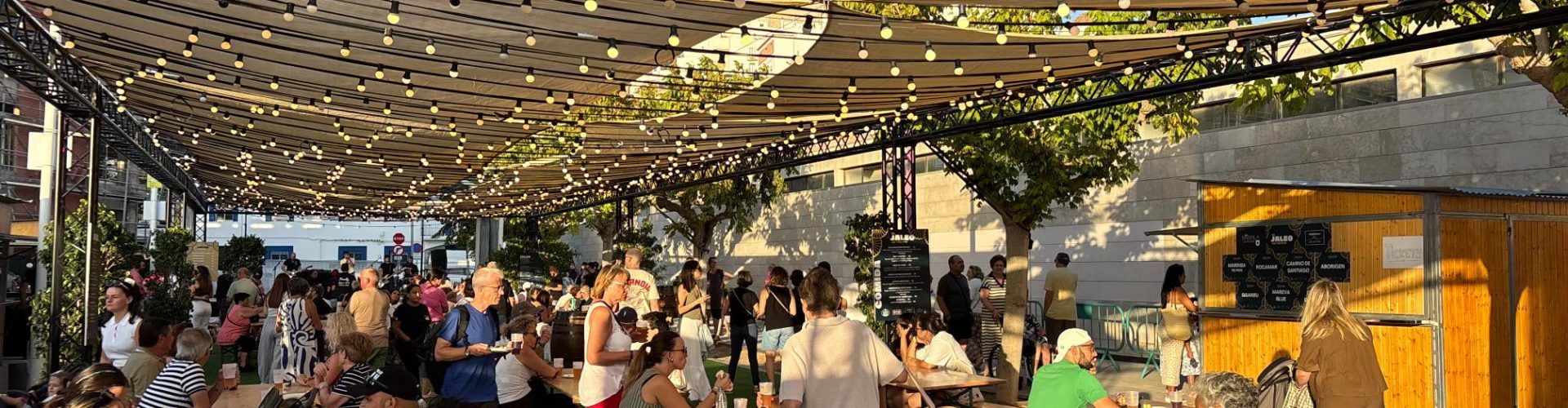 Peñíscola inaugura su nuevo recinto de tardeo para sus Fiestas Patronales