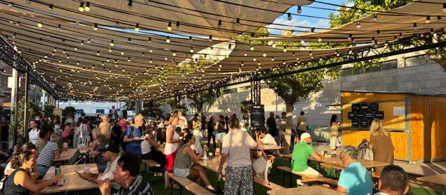 Peñíscola inaugura su nuevo recinto de tardeo para sus Fiestas Patronales