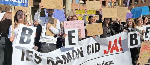 L’AFA IES Ramon Cid manifesta la seua preocupació i indignació davant la nova paralització de les obres de l’institut