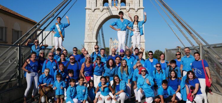 Diada de l’aniversari de la colla castellera Xiqüelos i Xiqüeles del Delta