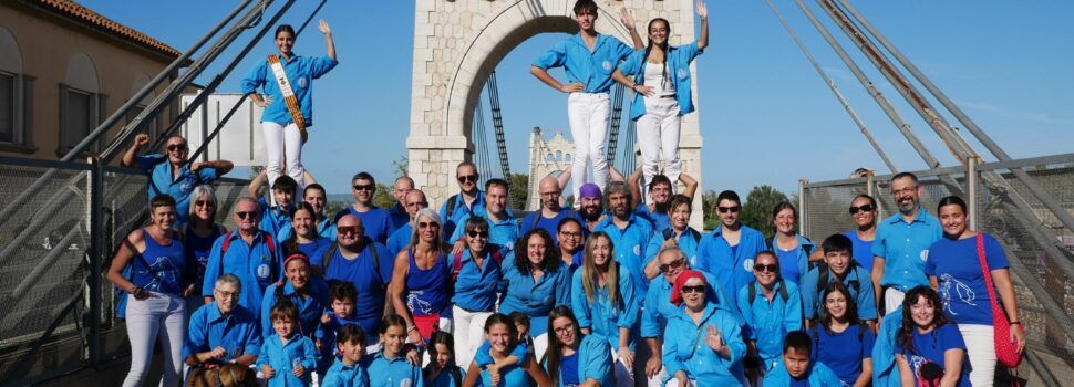 Diada de l’aniversari de la colla castellera Xiqüelos i Xiqüeles del Delta