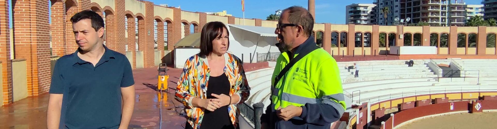 L’Ajuntament de Vinaròs destina el taller d’ocupació d’obra i pintura a la rehabilitació de la Plaça de Bous  