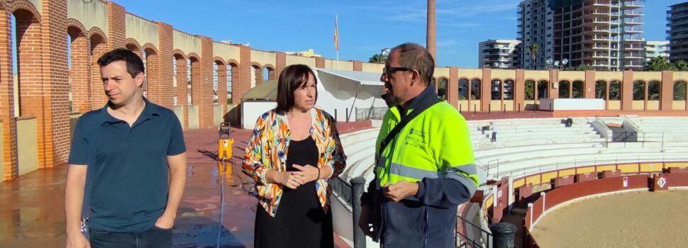 L’Ajuntament de Vinaròs destina el taller d’ocupació d’obra i pintura a la rehabilitació de la Plaça de Bous  