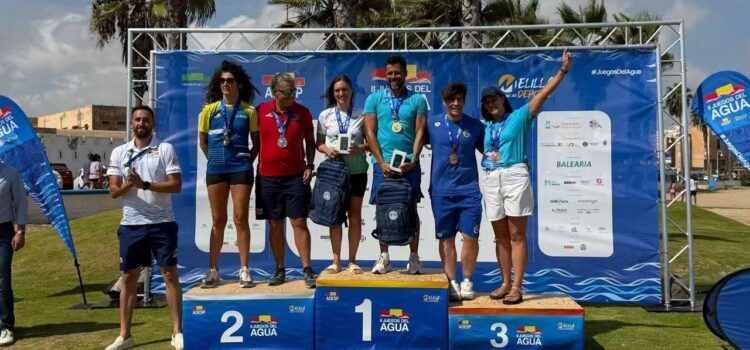 El Club Natació Benicarló, 7è de la Copa d’Espanya d’Aigües Obertes després d’una gran etapa final a Melilla