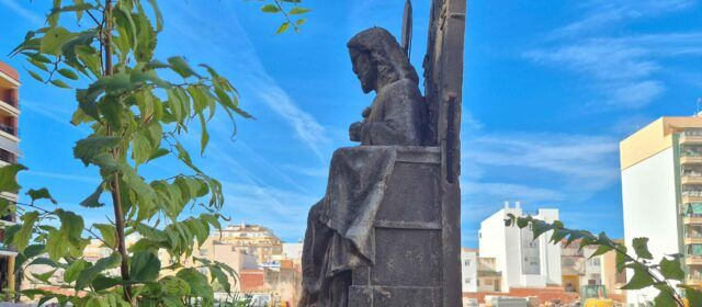 L’escultura del Sagrat Cor de la Torre Ballester