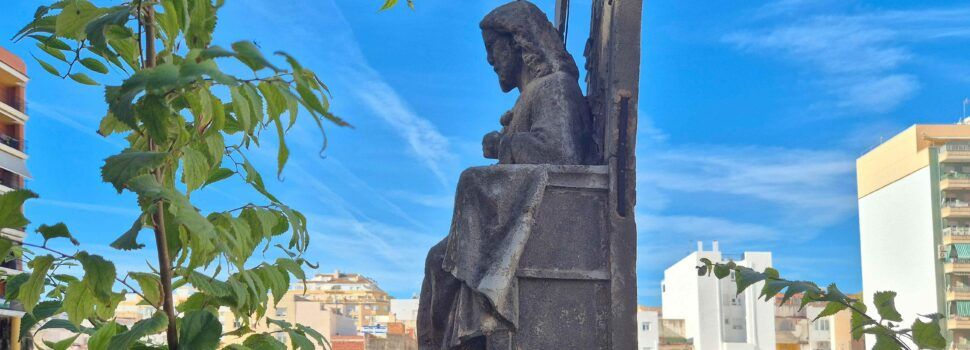 L’escultura del Sagrat Cor de la Torre Ballester