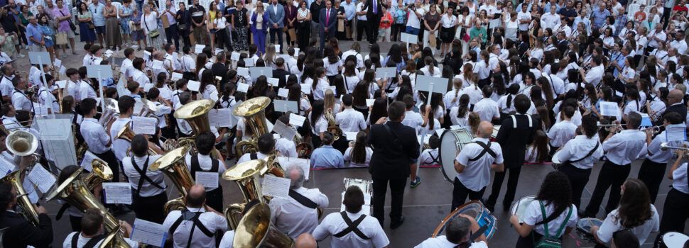 La Diputació de Castelló ompli La Jana d’un gran ambient musical amb la XXXI Trobada de Bandes del Baix Maestrat