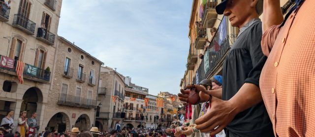 La Colla de Nanos i Gegants de Vinaròs en la XXX Gran Trobada Gegantera a les Borges Blanques