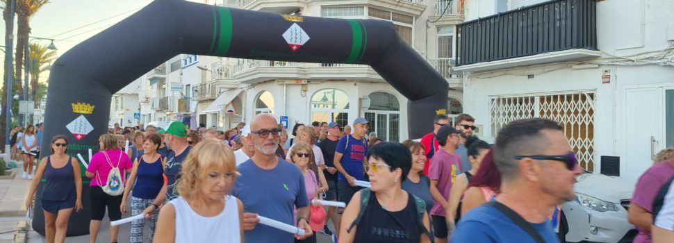 Caminada solidària per la Lliga contra el càncer a les Cases