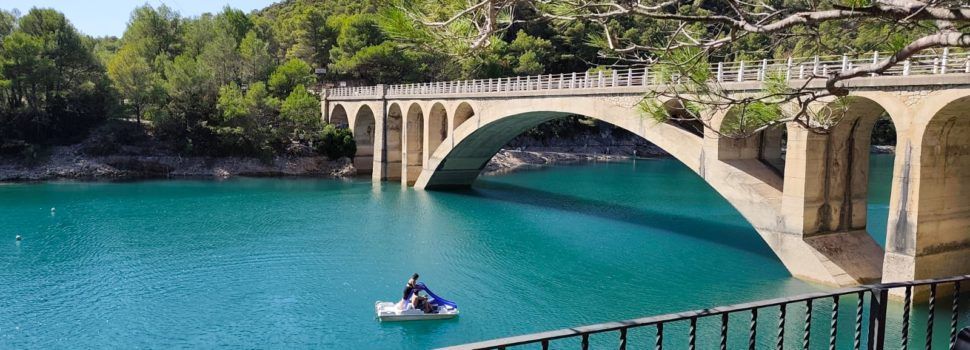 L’embassament d’Ulldecona, a mitjans setembre, en una vintena de fotos