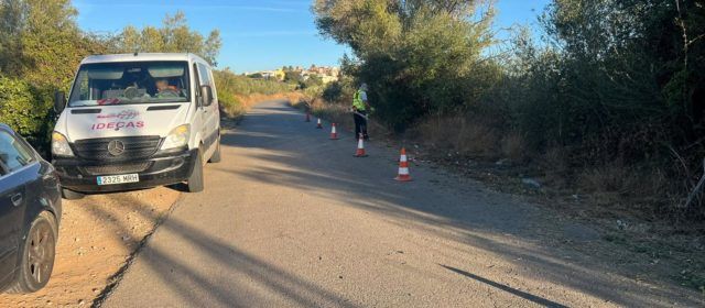 Càlig inicia les obres d’adequació de les cunetes del camí Vell de Benicarló