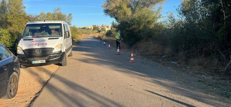 Càlig inicia les obres d’adequació de les cunetes del camí Vell de Benicarló
