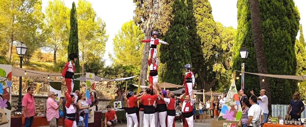 La Muixeranga de Vinaròs a l’ermita dels Socors de Càlig
