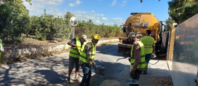 L’Ajuntament adequa el paviment de diversos camins rurals
