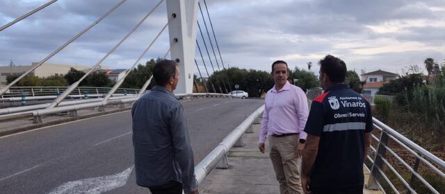 L’Ajuntament de Vinaròs actuarà sobre els dos ponts que travessen la desembocadura del riu Cervol