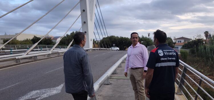 L’Ajuntament de Vinaròs actuarà sobre els dos ponts que travessen la desembocadura del riu Cervol