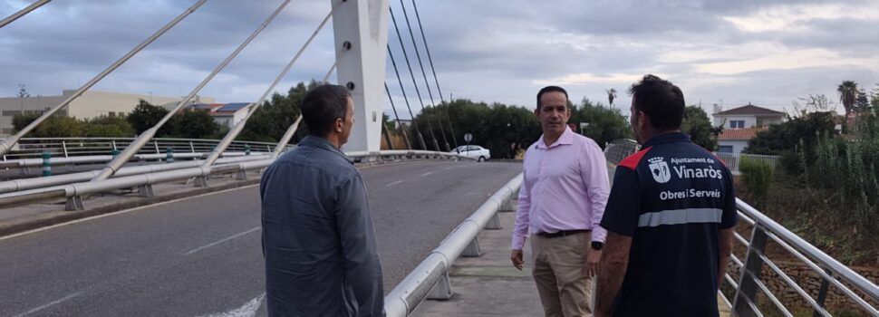L’Ajuntament de Vinaròs actuarà sobre els dos ponts que travessen la desembocadura del riu Cervol